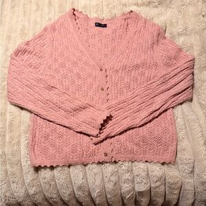 Gap Women's CashSoft Pointelle Cardigan Size L